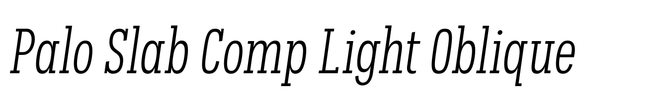 Palo Slab Comp Light Oblique